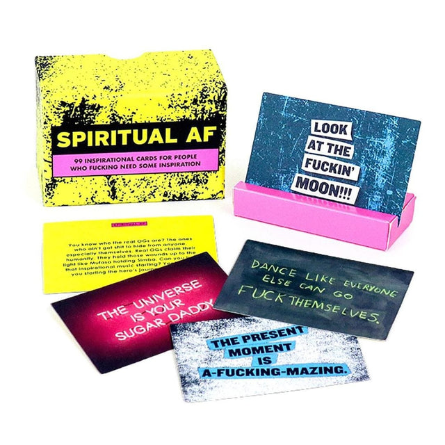 Knock Knock Stuff CARD DECK - SPIRITUAL AF