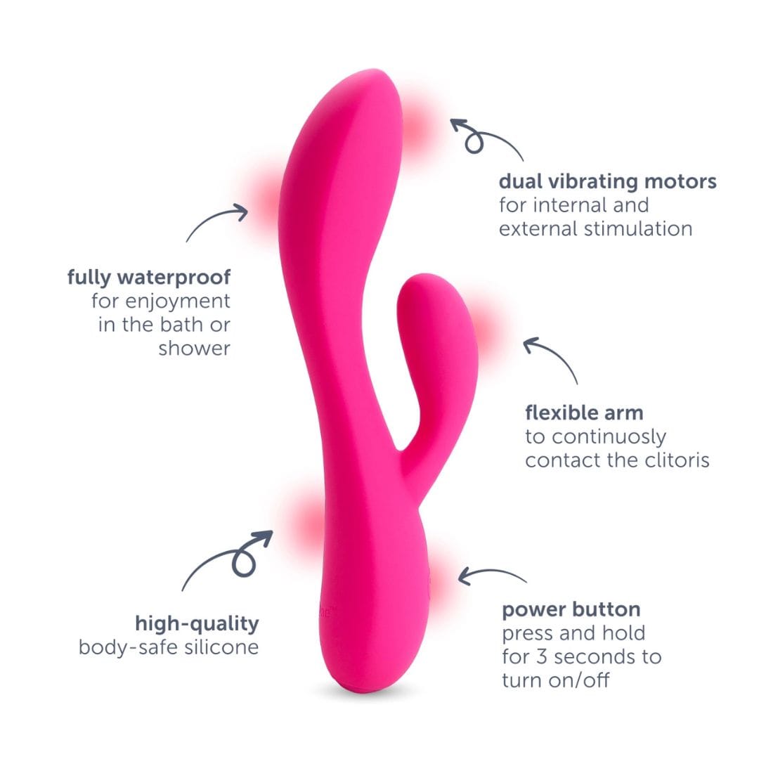 plusOne VIBRATING MASSAGER | PINK