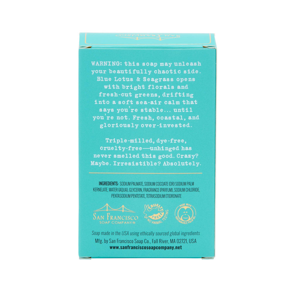San Francisco Soap / Man Bar Soap SOAP | BATSHIT PASSIONATE