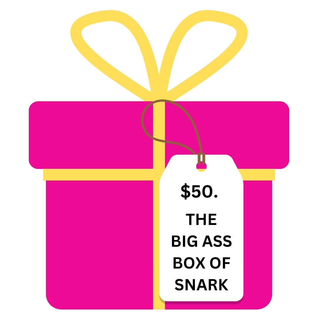 Snarky Gal Gifts THE BIG ASS BOX OF SNARK - MYSTERY EDITION