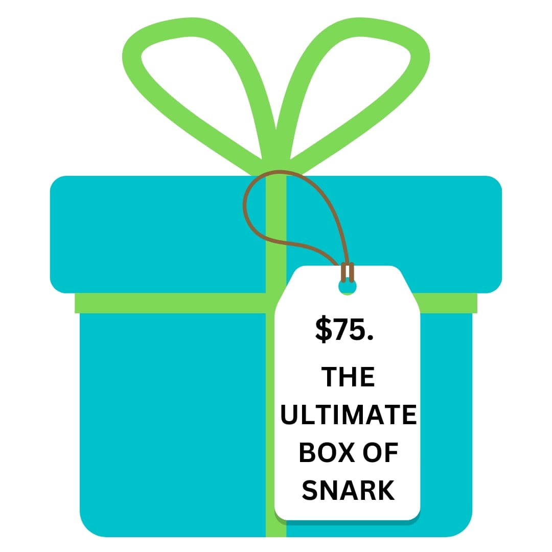 Snarky Gal Gifts THE ULTIMATE BOX OF SNARK - MYSTERY EDITION