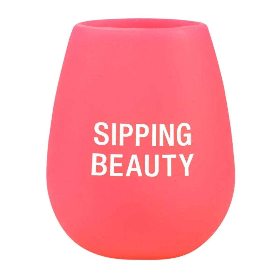 About Face Designs Drinkware WINE CUP - SIPPING BEAUTY