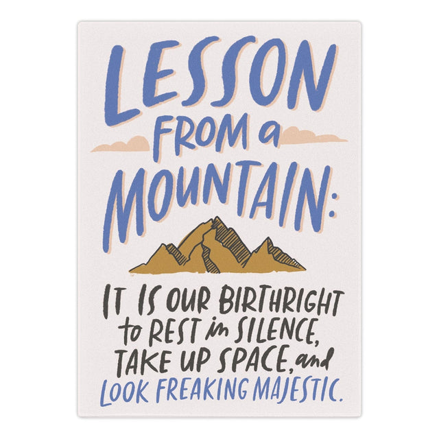 Em & Friends MAGNET - LESSON FROM A MOUNTAIN
