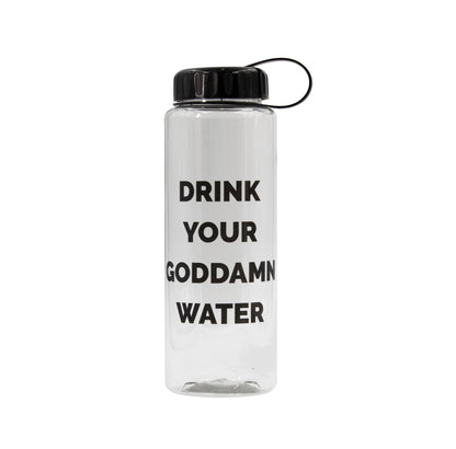 GetBullish WATER BOTTLE - DRINK YOUR GODDAMN WATER