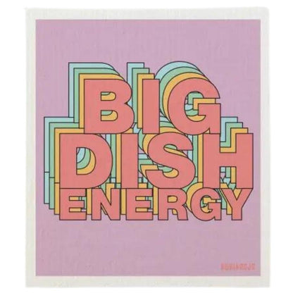 RubiaRojo SWEDISH DISHCLOTH - BIG DISH ENERGY