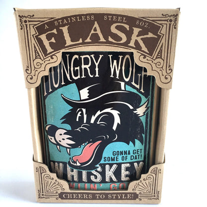 Trixie & Milo Flasks FLASK - HUNGRY WOLF
