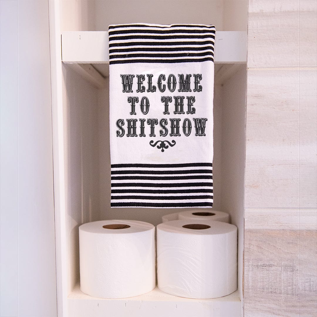 Twisted Wares TERRY TOWEL - WELCOME TO THE SHITSHOW