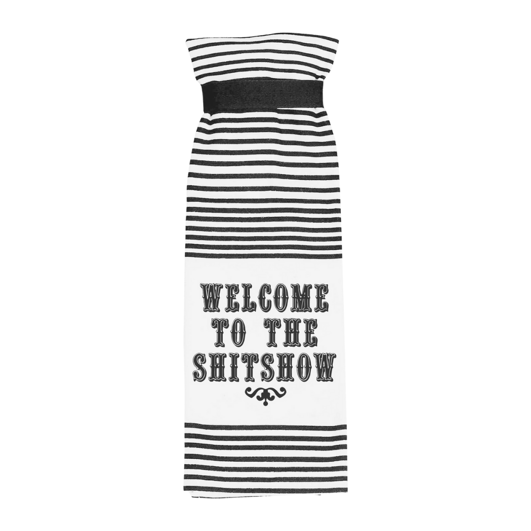 Twisted Wares TERRY TOWEL - WELCOME TO THE SHITSHOW